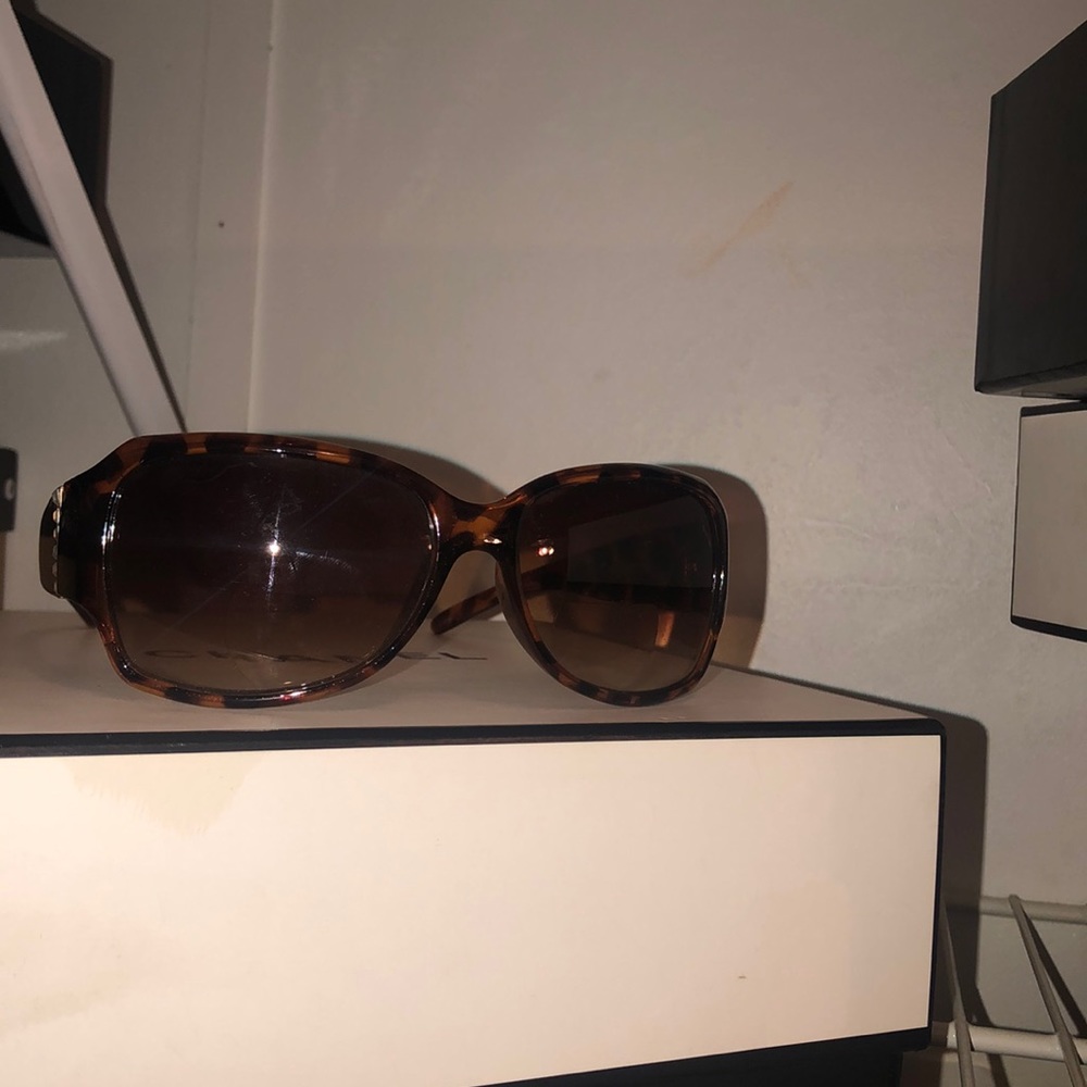 Bifocals sunglasses brown with faux crystal